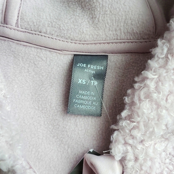 Joe Fresh Fleece Teddy Jacket - Picture 5 of 5